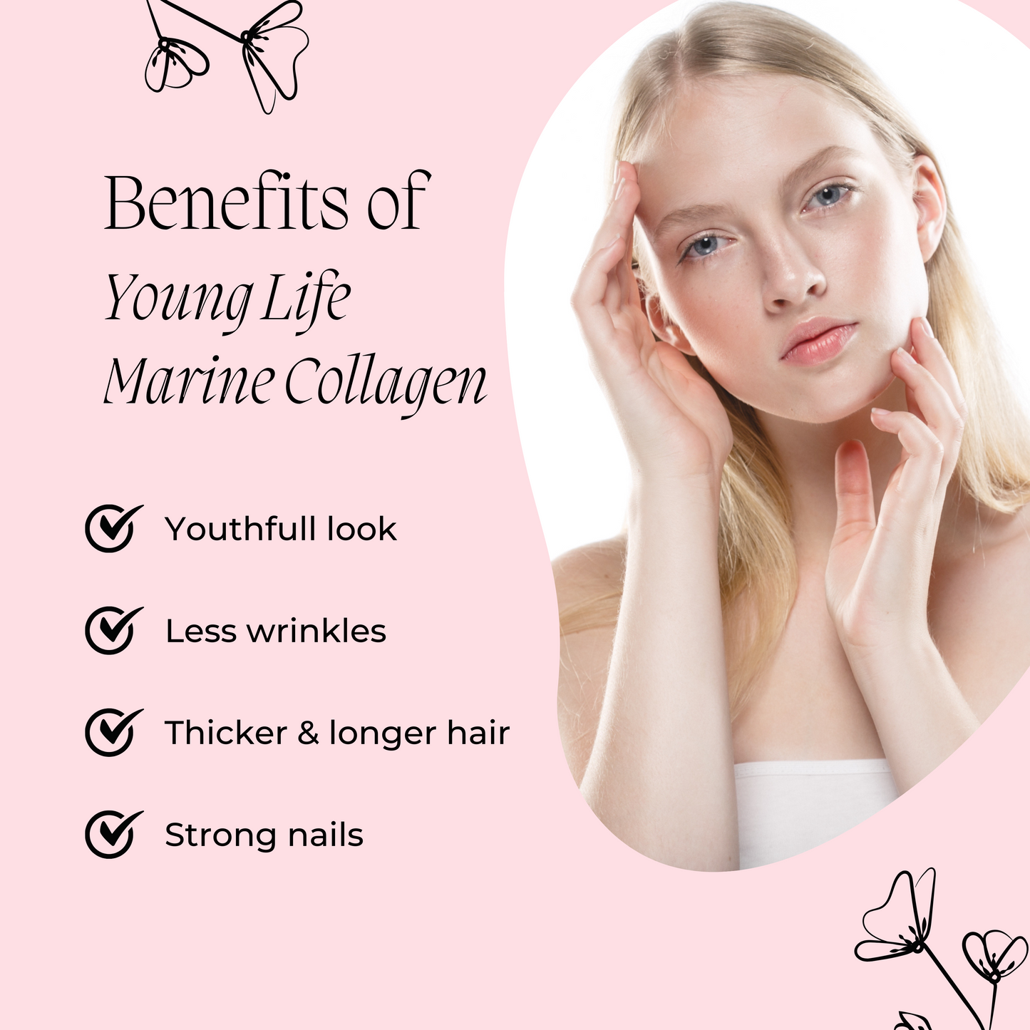 Pure Marine Collagen Peptides 4-Packs (300G per product)