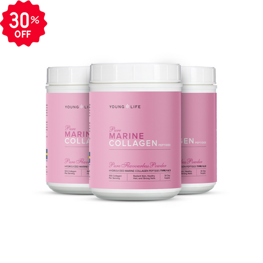 Pure Marine Collagen Peptides 3-Packs (300G Per Product)