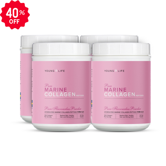 Pure Marine Collagen Peptides 4-Packs (300G per product)