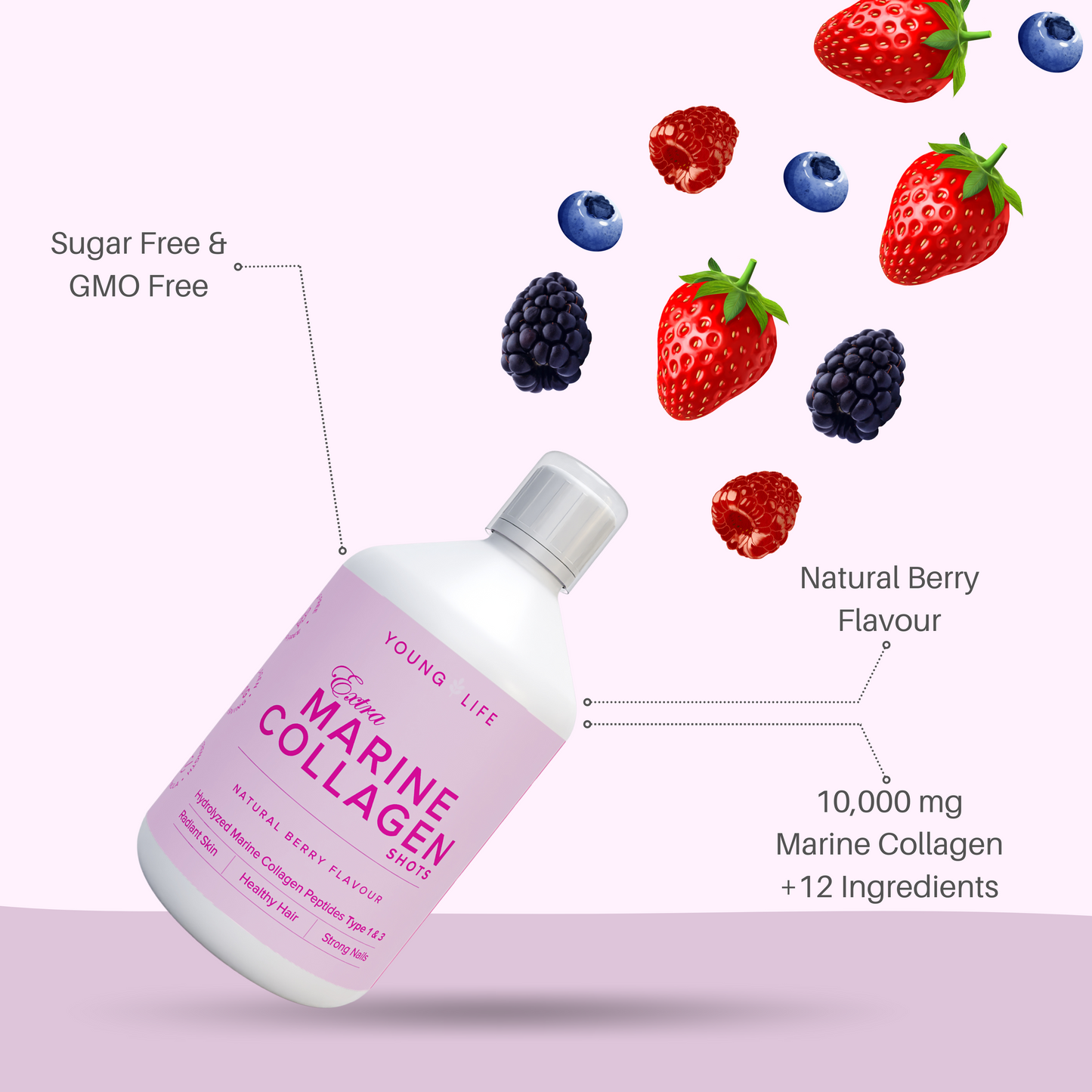 Extra Marine Collagen Shots 2-Packs (500 ML Per Product)