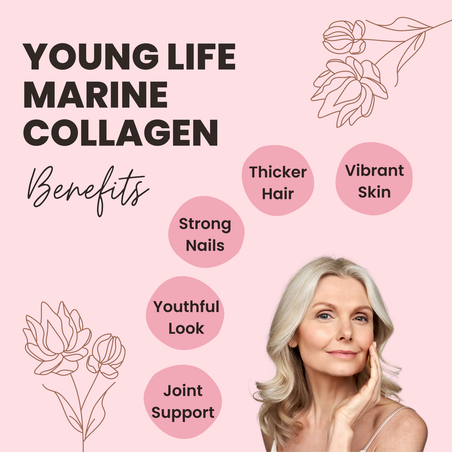 Pure Marine Collagen Peptides 300 G